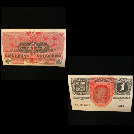 Austria Currency Note