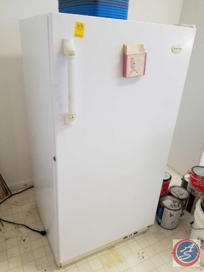 Frigidaire freezer, 11 3/4 cubic feet, Model #FFU12M5CW