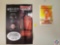 Bulleit Bourbon paper poster and Orange Red bull paper poster