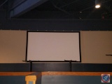 View Sonic projector with Elite screen (110 X 63)- need ladder to remove