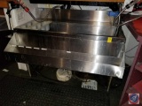 La Crosse Custom stainless steel bar sink with speed rail and (3) soda guns (serial #06AK210)