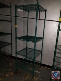 StorTec Systems Co. 4 tiered wire shelving 2' X 2' X 70