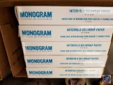 (5) Monogram pop up foil sheet boxes