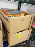 (2) boxes containing (3) new 117oz. cans of Bush's baked beans and (3) new 6lb. 6oz. Cans of Mama