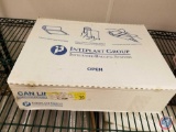 box of Interplast Group can liners 44 gallon