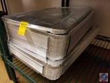 Assortment of aluminum pan covers