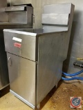 Stainless steel, commercial Pitco Frialator 40S deep fryer
