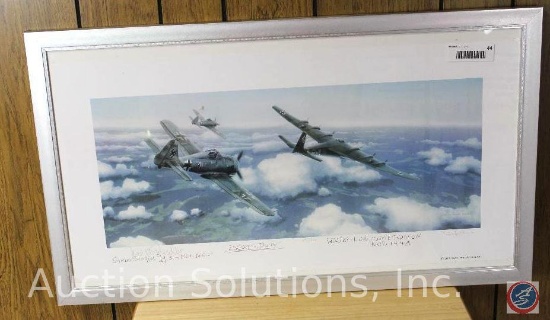 Professionally Framed, 'Escort Duty', marked Weliki-Luki Soviet Union, Nov 1943 No. 36 of 500 - 28.5