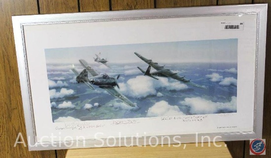 Professionally Framed, 'Escort Duty', marked Weliki-Luki Soviet Union, Nov 1943 No. 36 of 500 - 28.5