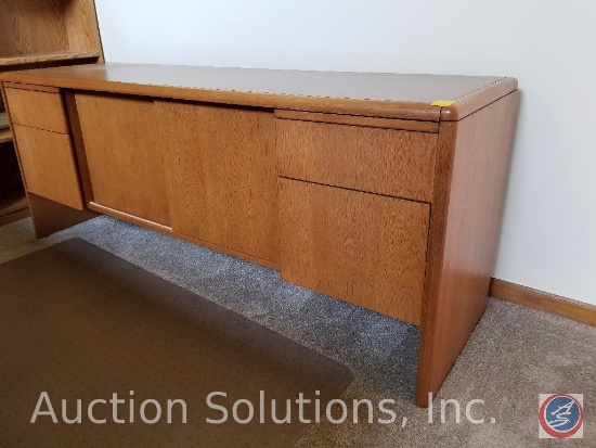 Anderson Fine Office Furniture Wood Credenza 6' x 21" x 28.5"