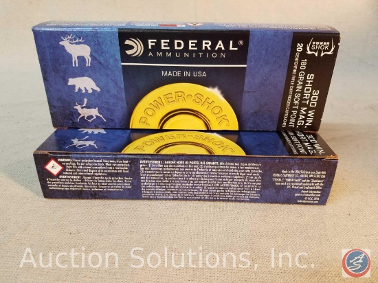 (2) boxes of Federal Ammunition, 300 Win short mag [SOLD 2x THE MONEY]