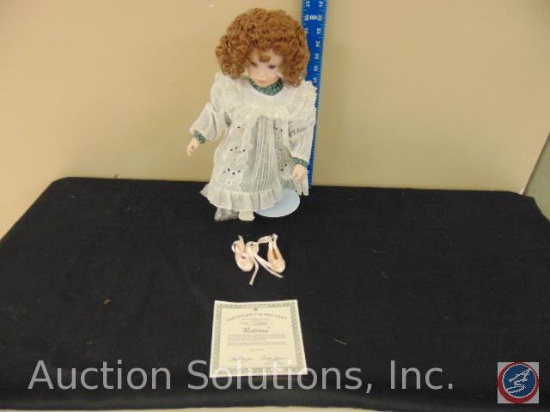 Ashton Drake 'Beautiful Dreamers'; Katrina 'Ballet Dancer' 1991 Collectible Porcelain Doll