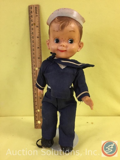 EFFANBEE, 10" Mickey, All-American Boy, vinyl, jointed, dressed as sailor, original navy clothes,