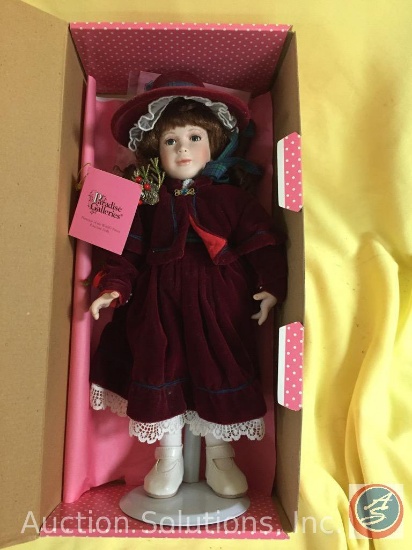 TREASURY COLLECTION MUSICAL, 'Noelle' by Patricia Rose, Paradise Galleries, 14" porcelain doll, in