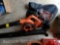 Black and Decker electric leaf blower w/ bag and attachment, Model #LSWV36