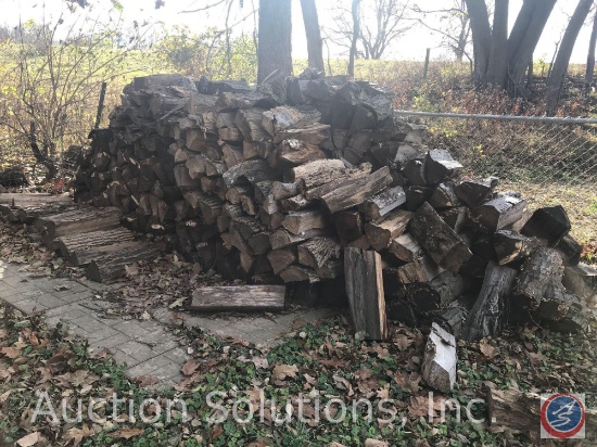 All Firewood on the Property - [3] Large woodpiles w/ cut and split logs for firewood