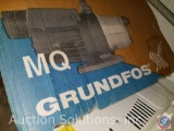 MQ Grundfos Fresh Water Pressure Booster Pump System in original box, Made in Italy. Model #MQ3-35