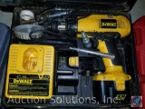 DeWalt adjustable clutch cordless 3/8 in. VSR drill w/ (2) batteries and charger. Model #DW972