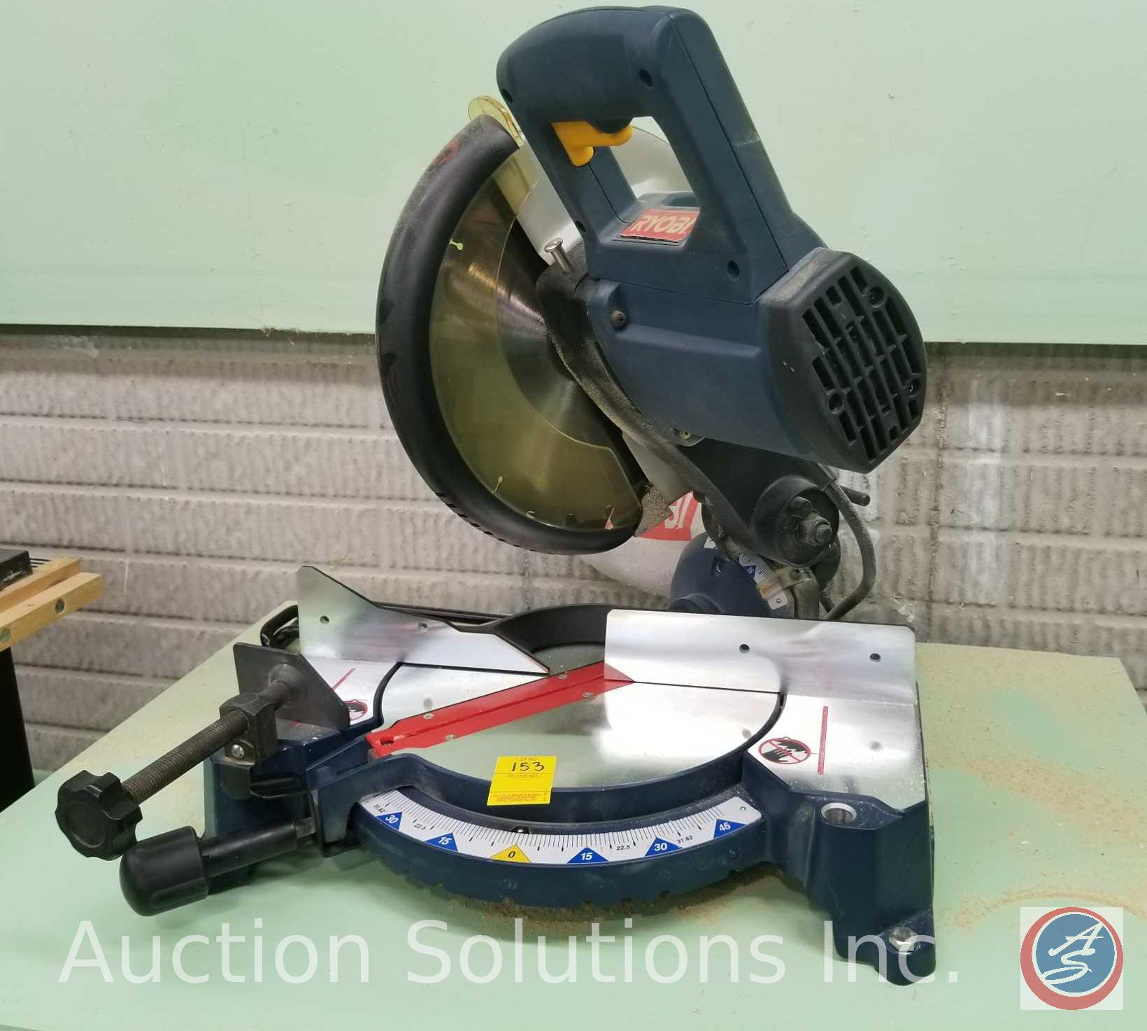 Ryobi miter saw model TS1352 table not Proxibid