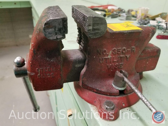 The Ridge Tool Co. table utility vise model #350-R (buyer must remove)