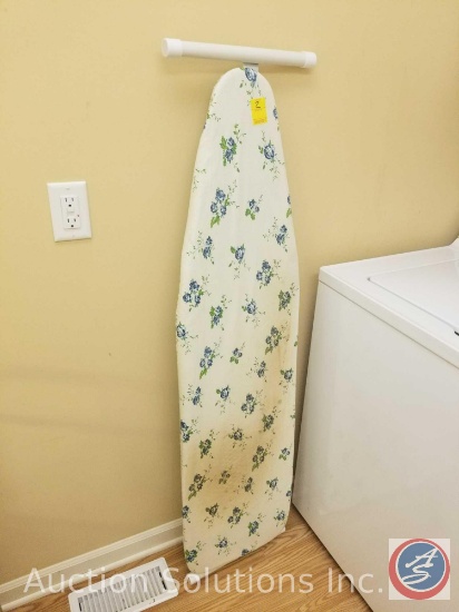 Folding ironing board