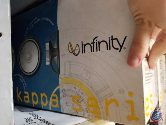 1 pair of Infinity Kappa Series 1/2" 2-way car audio speakers