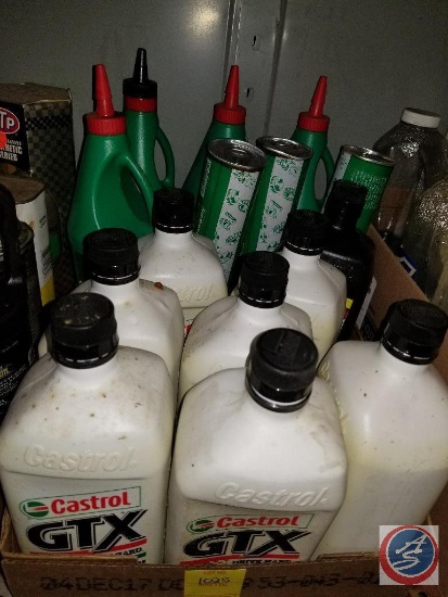 Flat of Castrol GTX motor oil and more