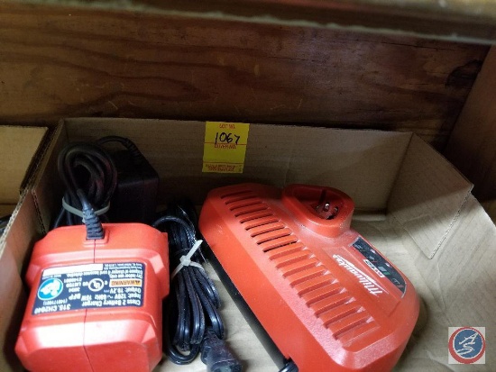 Milwaukee M12 battery charger, and Class 2 battery charger Model #315.CH2040