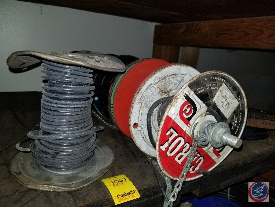 (5) assorted spools of wire