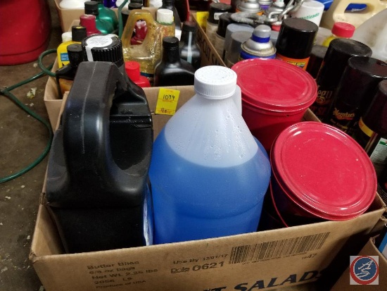 (2) boxes containing Megular "Show and Shine" car kit, K&V recharger, and citranella candles