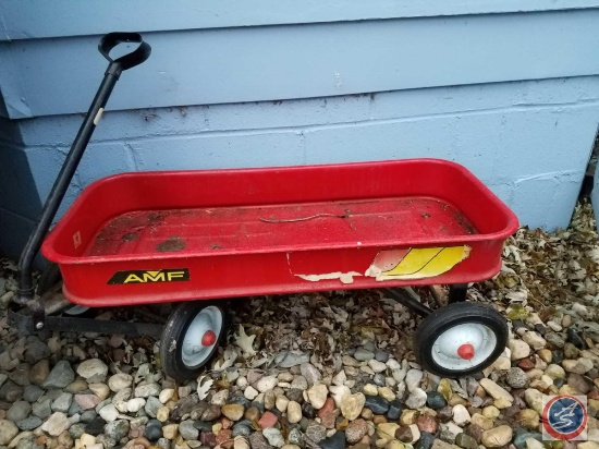 AMF red child's wagon