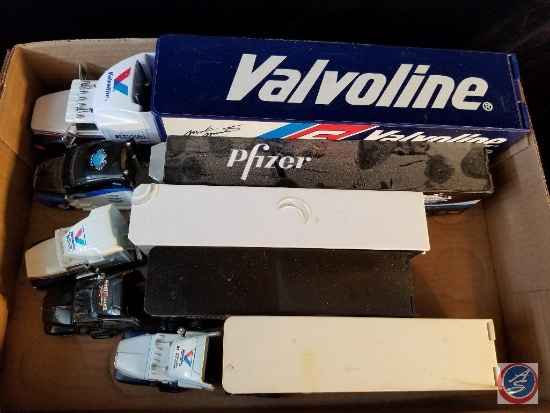 (5) Nascar tractor trailers