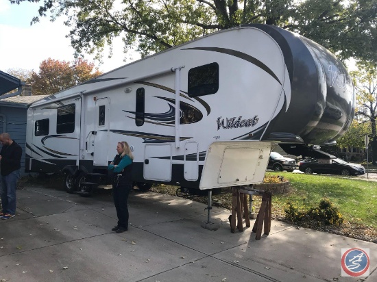 2013 Forest River Wildcat Trailer Trailer, VIN # 4X4FWCJ28DV027525