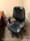 Executive Office Chair w/ Arms on Wheels