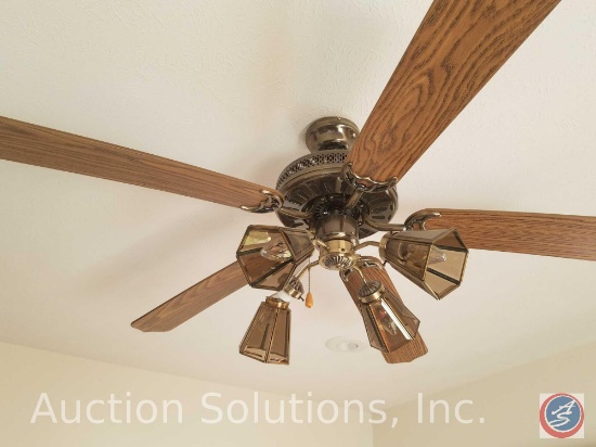 (2) Lighted Ceiling Fans; in Kitchen, and Main Floor Office