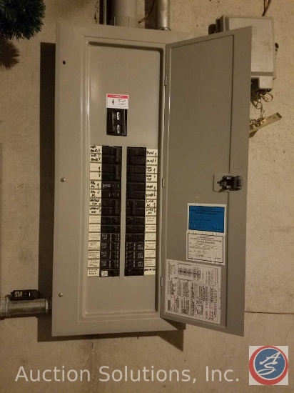 (2) Thomas and Betts Indoor Electrical/Circuit Breaker Panels (200 A. Max Type 1 and 125 A. Max Type