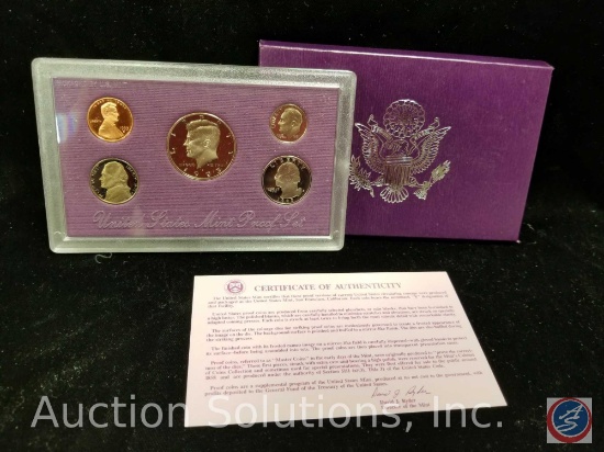 US Treasury San Francisco 1993 proof set