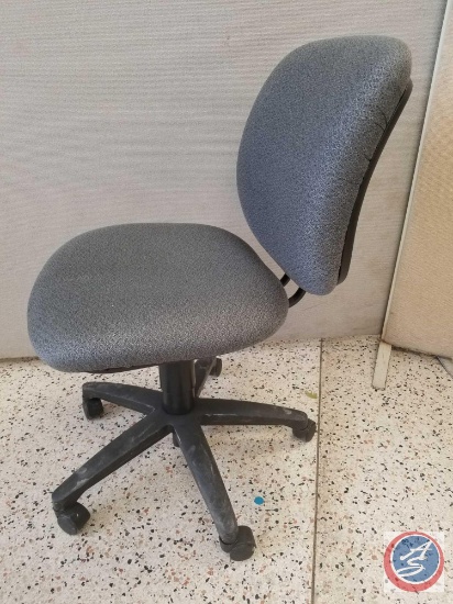 [10] Gray Upholstered HON Co. Office Chairs on Wheels. {SOLD 10x THE MONEY}