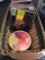 Basket w/ music CDs
