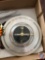 Camaro hubcap cover clock and a butterfly Windchime