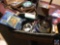 basket of dog toys, bowls, PetZoom Loungee
