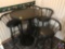 High top table and 4 bar chairs