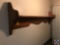 wooden wall shelf