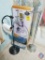 Tuscany Adjustable Tension Pole Bathroom Caddy {NIB}; and [2] Toilet paper Roll Holders