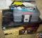 First Alert Strong Box; Digital Scale; Vinyl to CD Digital Recorder Wooden Music Center