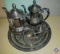 5 pc. Vintage Silver Plate Beverage Service