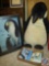 Huge Plush Penguin, Ornamets and Bathroom Decor.