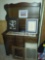 19x6x40 in. Small Side-Buffet; Vintage Wooden Washboard, and Misc. Home Decor.
