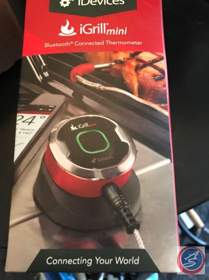 i-Grill mini Bluetooth connected thermometer and a nail trimming kit