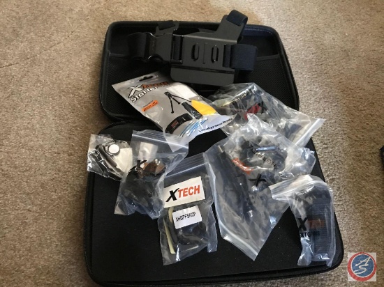 X Tech parts for Go Pro Camera with case